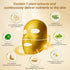 MOND'SUB 24K Gold Face Firming Mask, 6-Pcs Anti Aging, Brightening, Hydrating Facial Mask for Both Men & Women