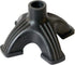 Carex Self Standing Sturdy Non-Slip Rubber, Stabilizing Four Pronged Cane Tip, Black