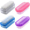 Nail Brush Two Sided Fingernail Scrub Brush, Soft Stiff Bristles for Men Women Kids, 4 PCS