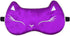 Sun Kea Women Girls Silk Eye Mask, Cute Cat Sleeping Eye Cover for Shift Work Nap Blindfold (Purple)
