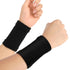 2 Pairs Wrist Compression Sleeve, Comfortable Elastic Hand Band for Carpal Tunnel, Support Wraps for Men Women