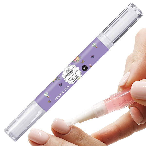 Maccibelle Lavander Pure Cuticle & Nail Oil Pen, 2ml, Heals Dry Cracked Cuticles