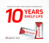 CR123A 3V Lithium Batteries 6 Pack, 1500mAh Photo Lithium Battery for Flashlight and Security Device?Non-Rechargeable?
