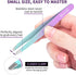 TsMADDTs Eyebrow Tweezer Set, 7 Pcs Precision Tweezers for Women with Curved Scissors and Eyebrow Razor for Ingrown Hair