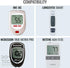Rome Tech Blood Glucose Monitor CR2032 Batteries Compatible with IME-DC, longevita Smart, McKesson True METRIX PRO, AGM-513S - Battery for Glucose Meter - CR2032 Battery for Blood Sugar Monitor