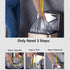 Drawstring Garbage Bags, Thick Durable Leak-proof Trash Bags, 4-6 Gallon Wastebasket Liners for Home, Office