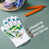 Reflexology Socks and Gloves - 4 Pcs Acupressure Tools, Tutorial Gloves with Massage Sandal, Pain Relief Socks (2 Rods)