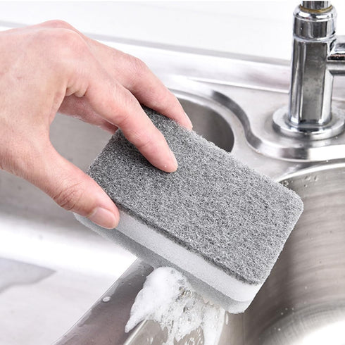 lasenersm 10 Pieces Dishwashing Sponge Kitchen Dishwashing Sponge Non Scratch Scouring Pad Non-Scratch Scouring Pad Non