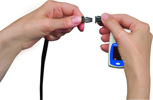 SmartHeart Talking Pulse Oximeter, Audible Result Announcement, Blood Oxygen Saturation Monitor