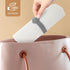 Yardwe Portable Toothbrush Toothpaste Travel Case Ivory White Toothbrush Travel Holder Mouthwash Cup and Daily Oral