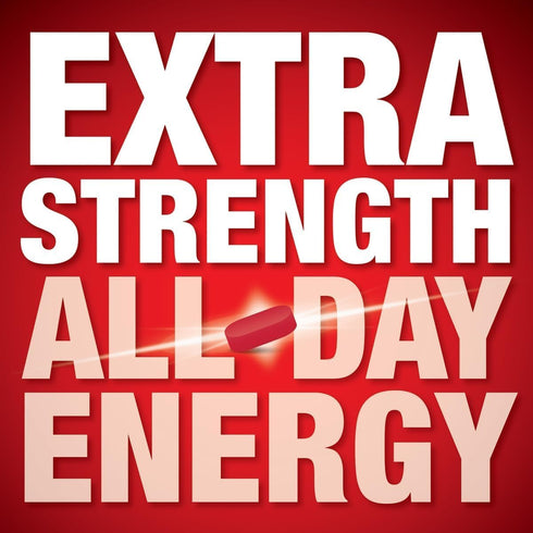 Energize Extra Strength Caffeine Pills - Fast Acting Energy Support for Men & Women (60 Tablets)