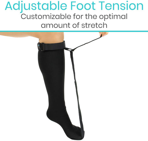 Plantar Fasciitis Stretch Sock, Non Slip Calf Night Relief for Heel High Arch Pain, Achilles Tendonitis Therapy Sleeve