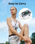 Fingertip Pulse Oximeter, Blood Oxygen Saturation Monitor, Heart Rate and Fast SpO2 Reading with OLED Screen and Lanyard