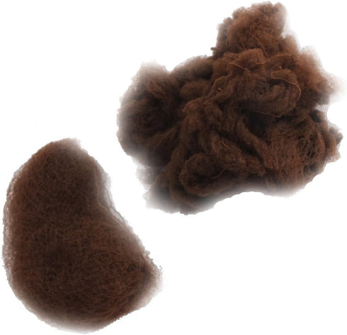 WeKen Pack of 100pcs Hair Nets, Invisible Elastic Edge Mesh, 50cm 20" Light Brown