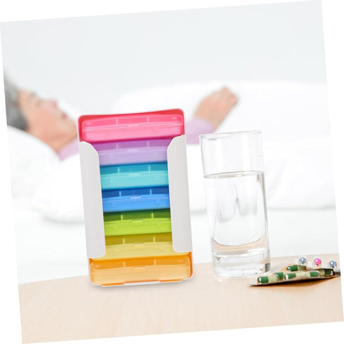 Travel-Friendly Weekly Pill Organizer - Cute & Sturdy Medicine Case