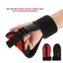 Stroke Recovery Gloves, Black Finger Glove for Rehabilitation Training, Hand Fist Support for Stroke