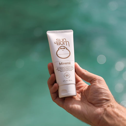 Sun Bum Mineral SPF 50 Sunscreen Lotion - Vegan and Hawaii 104 Reef Act Compliant, 3 oz