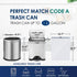 RayPard 120 Counts 1.2 Gallon Mini Drawstring Trash Bags, Strong Plastic Bags for Home Office Kitchen Bathroom