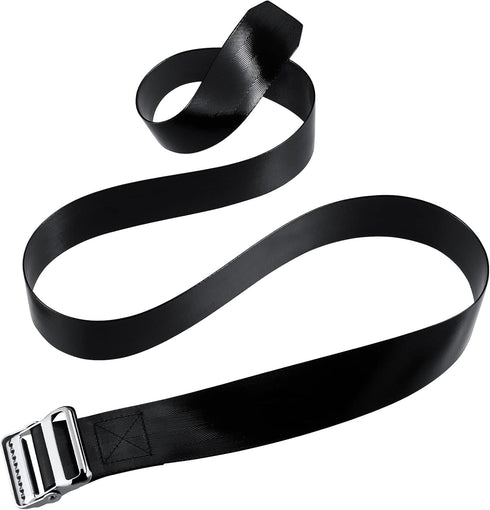 Shappy Vinyl Gait Belt Transfer, 60 Inch Assist Device for Safety Occupational Therapy with Metal Buckle Handles