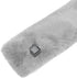 USB Powered Heated Scarf for Women, Cordless Neck Heating Pad Wrap, Winter Faux Fur Neck Warmer, Washable