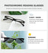 Eyekepper Photochromic Transition Reading Glasses for Men and Women - +3.50 Magnification