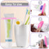 TKYZMS 4 Pcs Toothpaste Squeezer,Plastic Toothpaste Tube Squeezer Toothpaste Dispenser Hanging Toothpaste Clip