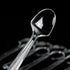 AKOAK 100 Count Mini Clear Plastic Disposable Spoons for Dessert, Appetizer, Ice Cream, and Soup
