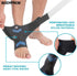Ankle Brace for Women and Men, Ankle Compression Sleeve with Adjustable Strap for Sprained Ankle Recovery (Medium)