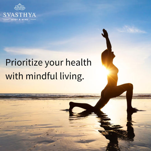 Svasthya Body & Mind Natural Melatonin Liquid Supplement, Organic Sleep Aid for Restful Sleep Support, Alcohol-Free