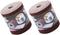 2 Rolls Emery Scrub Sponge Kitchen Cleaning Brush, Non Abrasive Dish Brush Scrubber Sponges