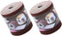 2 Rolls Emery Scrub Sponge Kitchen Cleaning Brush, Non Abrasive Dish Brush Scrubber Sponges
