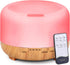 Moisturnt Essential Oil Diffuser Aromatherapy Humidifier: 500ml Grain Ultrasonic Aroma Air Vaporizer for