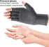 2 Pairs Arthritis Compression Gloves, Provide Support Warmth for Carpal Tunnel, Rheumatoid, Arthritis Pain Relief Gloves, Fingerless Compression Gloves for Arthritis for Women & Men(M(2 Pairs))