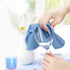 SINLAND Microfiber Glass Cleaning Cloth, 6PK, Lint Free for Windows, Car, Mirrors, Stainless Steel, 16x16 Inch