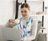 VOPHIA 2 Pack Adult Bib Dining Scarf for Women Microsuede Washable Reusable Food Clothing Protectors Dining Mouth Towel