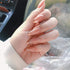 NMKL38 Clear Dual Forms Acrylic Nail System UV Gel Nail Mold Full Cover False Nail Tips with Scale (120 Water Drops)