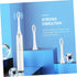 HOODANCOS Waterproof Electric Toothbrush for Adults Non-Rechargeable Soft Bristle Tooth Cleaner Portable Oral Care Tool