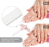 Premium Particular Glass Nail File with Case, MiDenso Both Sided Filer Crystal Beauty Nail File