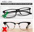 Eyeglass Nose Pads - Adhesive Anti-Slip Soft Silicone Nose Pad Cushion for Glasses, 12 Pairs, Clear