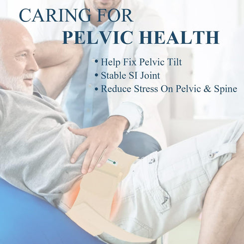 Pelvic Support Belt for Prolapse with V-Sling for Pregnancy SPD, Vulvar Varicosities, LCS, Pelvic Floor, Organ Prolapse