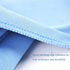Microfiber Glass Detailing Cleaning Cloths - 10 Pack (12" x 12") - Streak Free, Lint Free for Windows, Mirrors, Screens