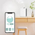 Pissente 200ml 7 Smart Aromatherapy Diffuser with Mobile APP Control Essential Oil Diffuser for Home Office Hotel