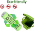 8 Packs Solar Lights Batteries AA 300mAh 1.2V Ni-MH Rechargeable for Outdoor Solar Lights, String Lights