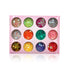 YesLady Nail Art Charms - Sequin Heart Shape Glitter Slime Flakes, 12 Colors