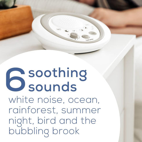 WN50 Beurer White Noise Machine, Sound Asleep for Home, Office, Baby Non-Looping Soothing for Relaxation & Portable