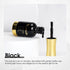 VENALISA Gel Nail Polish, 12ml Black Color Soak Off UV LED Nail Gel for Nail Art Starter Manicure Salon DIY