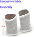 E-stim Adjustable Fabric Silver Thread Conductive Loop Accessories for Tens Stim Finger Massager