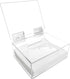 Laundry Detergent Sheets Dispenser, Clear Acrylic Organizer with Lid for Laundry Room