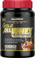 ALLMAX Gold ALLWHEY Protein, Chocolate, 2 lb, 24 Grams Per Scoop, Gluten Free, Low Carb, Low Sugar
