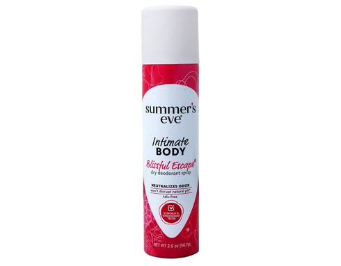 Summer's 2 (Pack 4) Eve Intimate Blissful Escape Dry Body Deodorant, Ounce